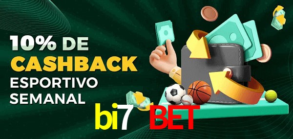 10% de bônus de cashback na bi7 bet