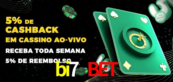 Promoções do cassino ao Vivo bi7 bet